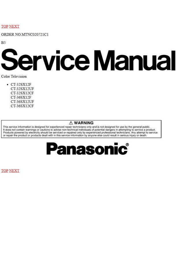 CT-32SX12F, CT-32SX12UF, CT-32SX12CF, CT-36SX12F